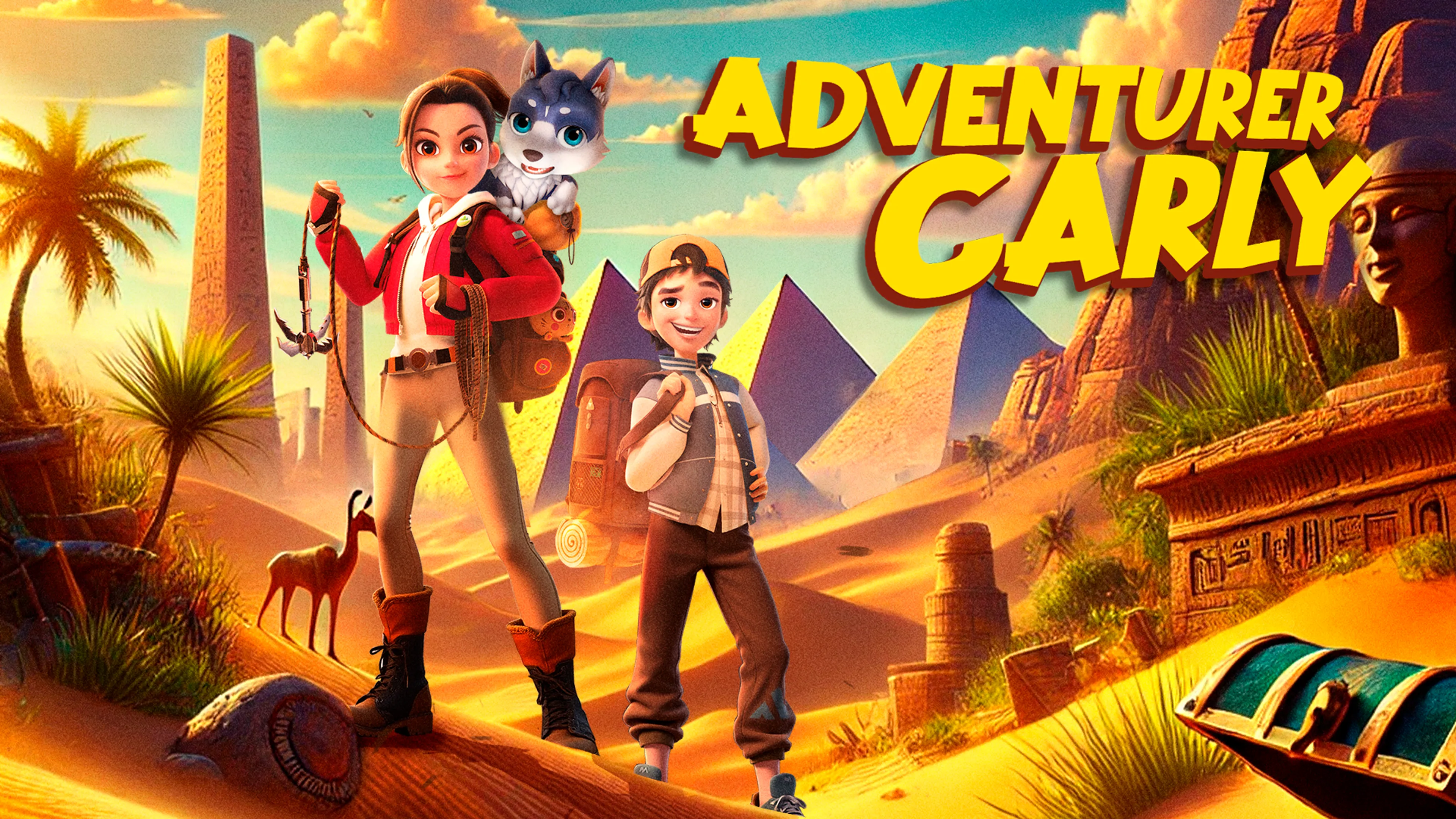 Adventurer Carly poster